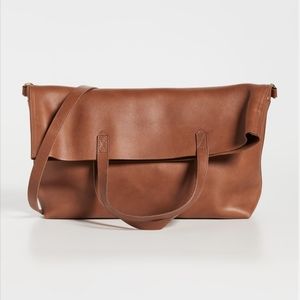 Madewell Fold Over Transport Tote